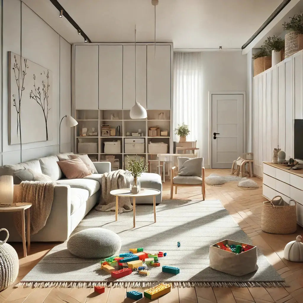 Comment-ranger-les-jouets-des-enfants-dans-le-salon - Boite de rangement