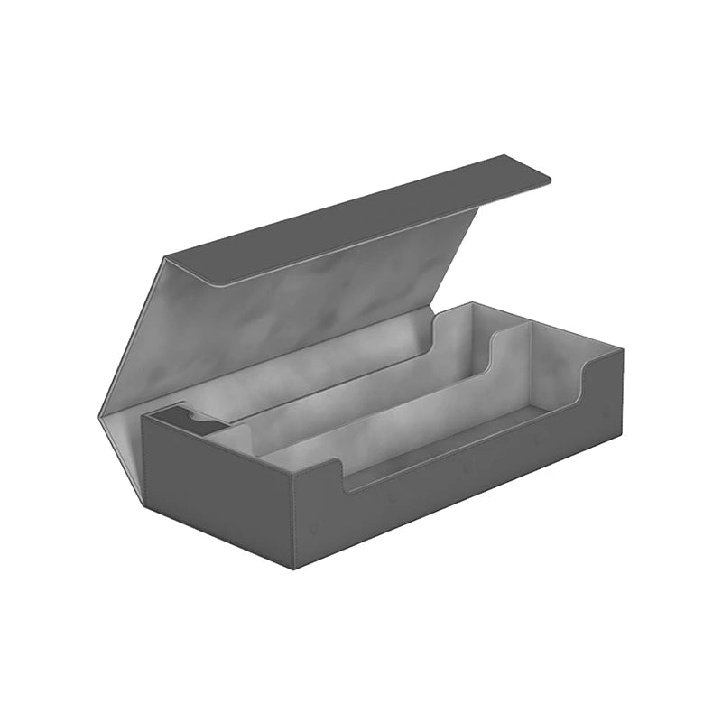 Boite rangement carte collection - Gris fond gris - boite