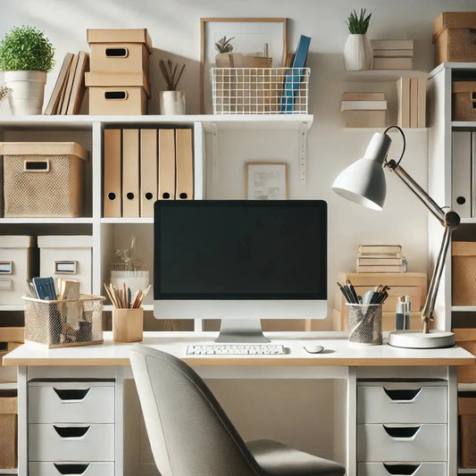 Comment-organiser-son-bureau-à-domicile-pour-maximiser-la-productivité - Boite de rangement
