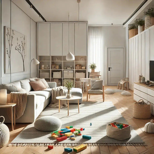 Comment-ranger-les-jouets-des-enfants-dans-le-salon - Boite de rangement