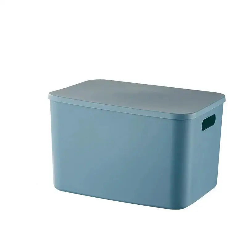 Boite de rangement plastique - Haute extra grande bleu