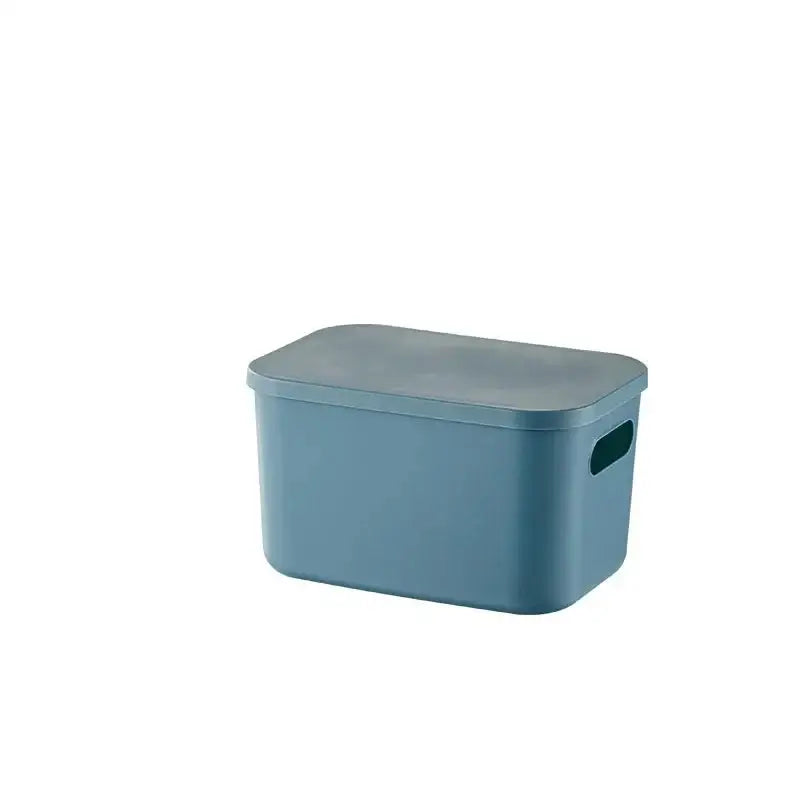 Boite de rangement plastique - Haute moyenne bleu - boite