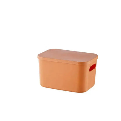 Boite de rangement plastique - Haute moyenne orange - boite