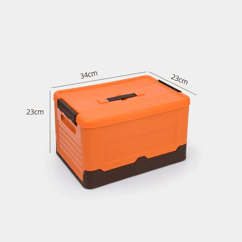 Boite de rangement pliable - Orange - boite de rangement