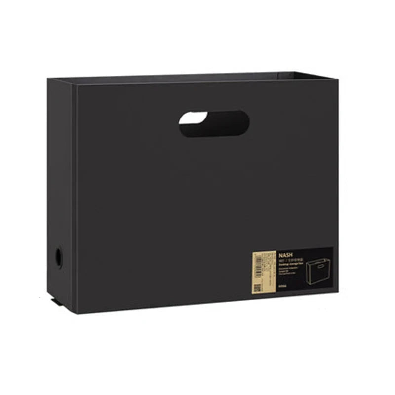 Boite de rangement pour documents - Noir - boite