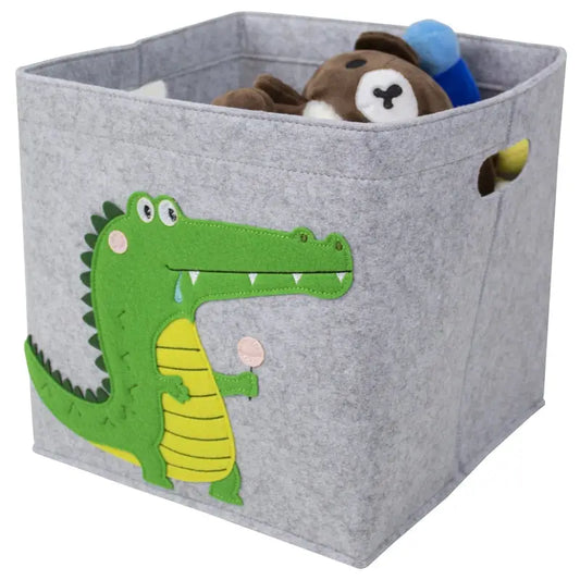 Boite de rangement tissus crocodile