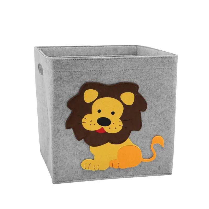 Boite de rangement tissu enfant - Lion - boite