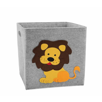 Boite de rangement tissu enfant - Lion - boite