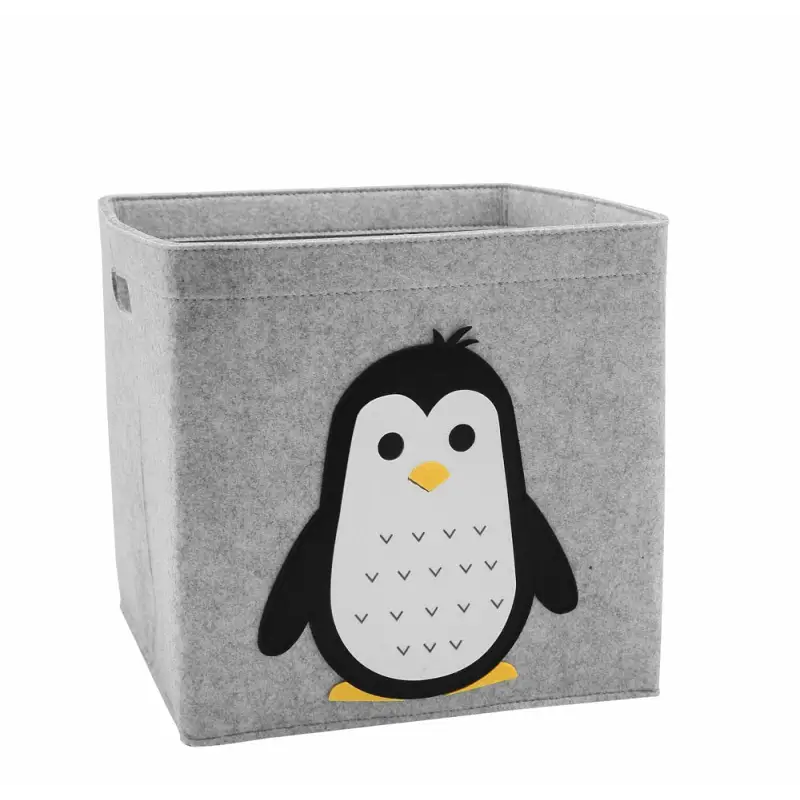 Boite de rangement tissu enfant - Pinguouin - boite