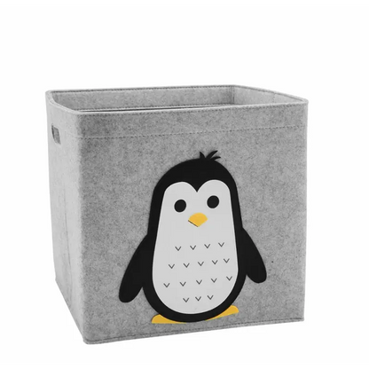 Boite de rangement tissu enfant - Pinguouin - boite