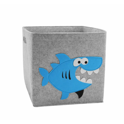 Boite de rangement tissu enfant - Requin - boite