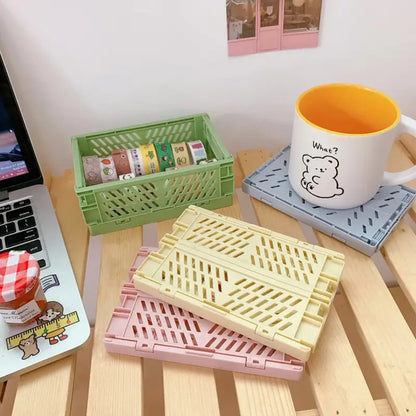 Cagette en plastique pliable - panier