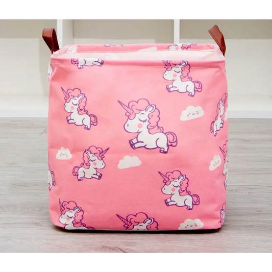 Panier de rangement enfant licorne - panier