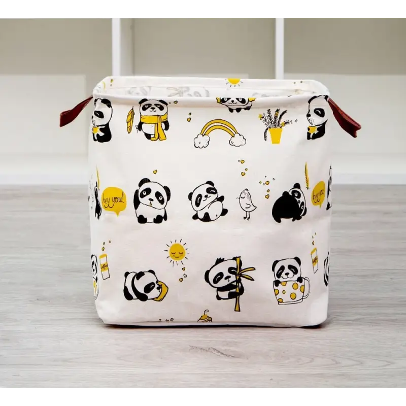 Panier de rangement enfant panda - panier