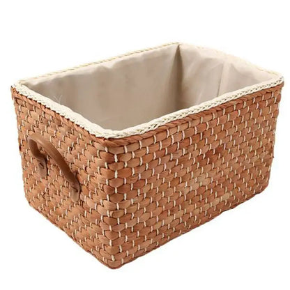 Panier de rangement salle de bain - Marron - panier