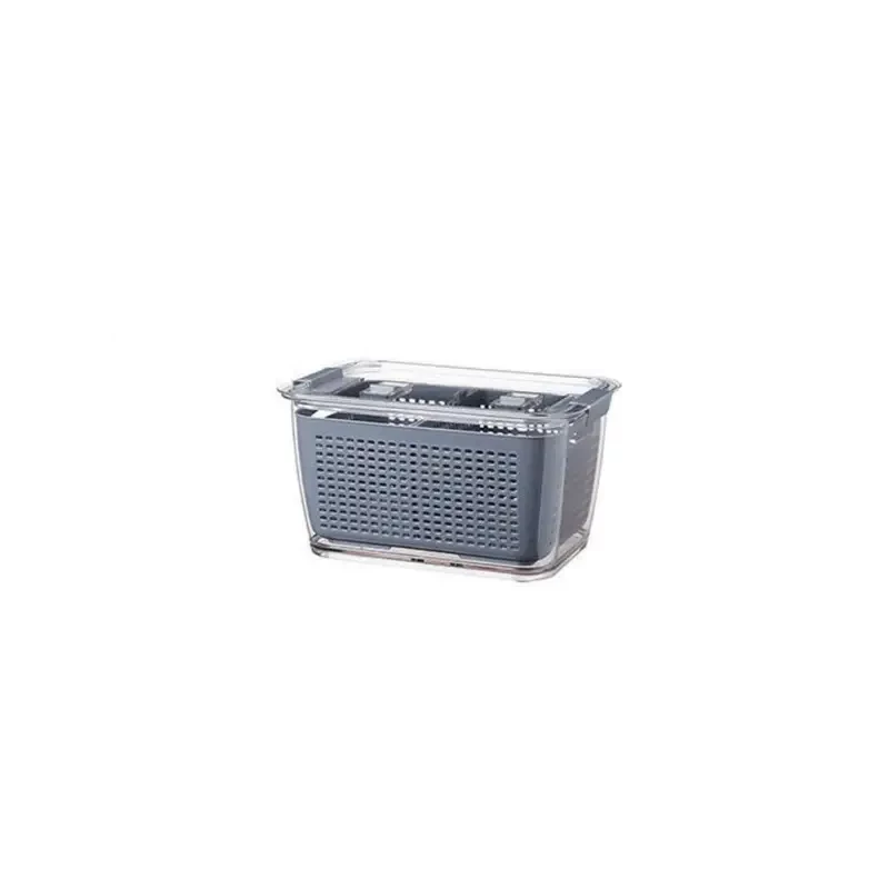 Petite boite de rangement pour frigo grise - boite